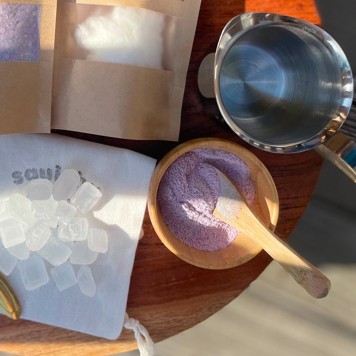 Mini Bamboo Bowl & Spoon