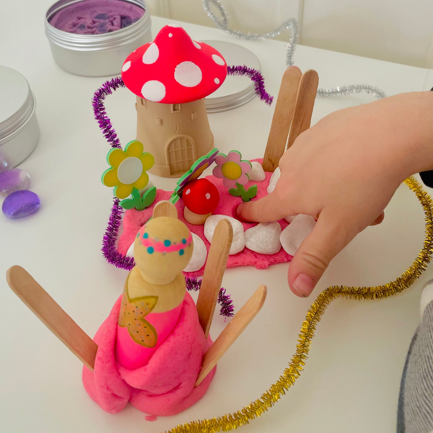 Fairy Garden Play Dough Kit
