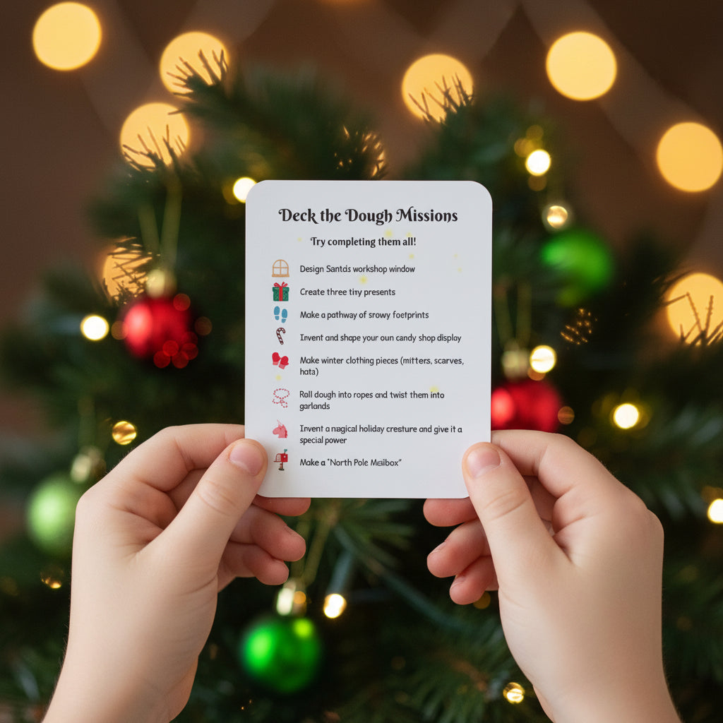 π Deck the Dough β Holiday Play Dough Kit