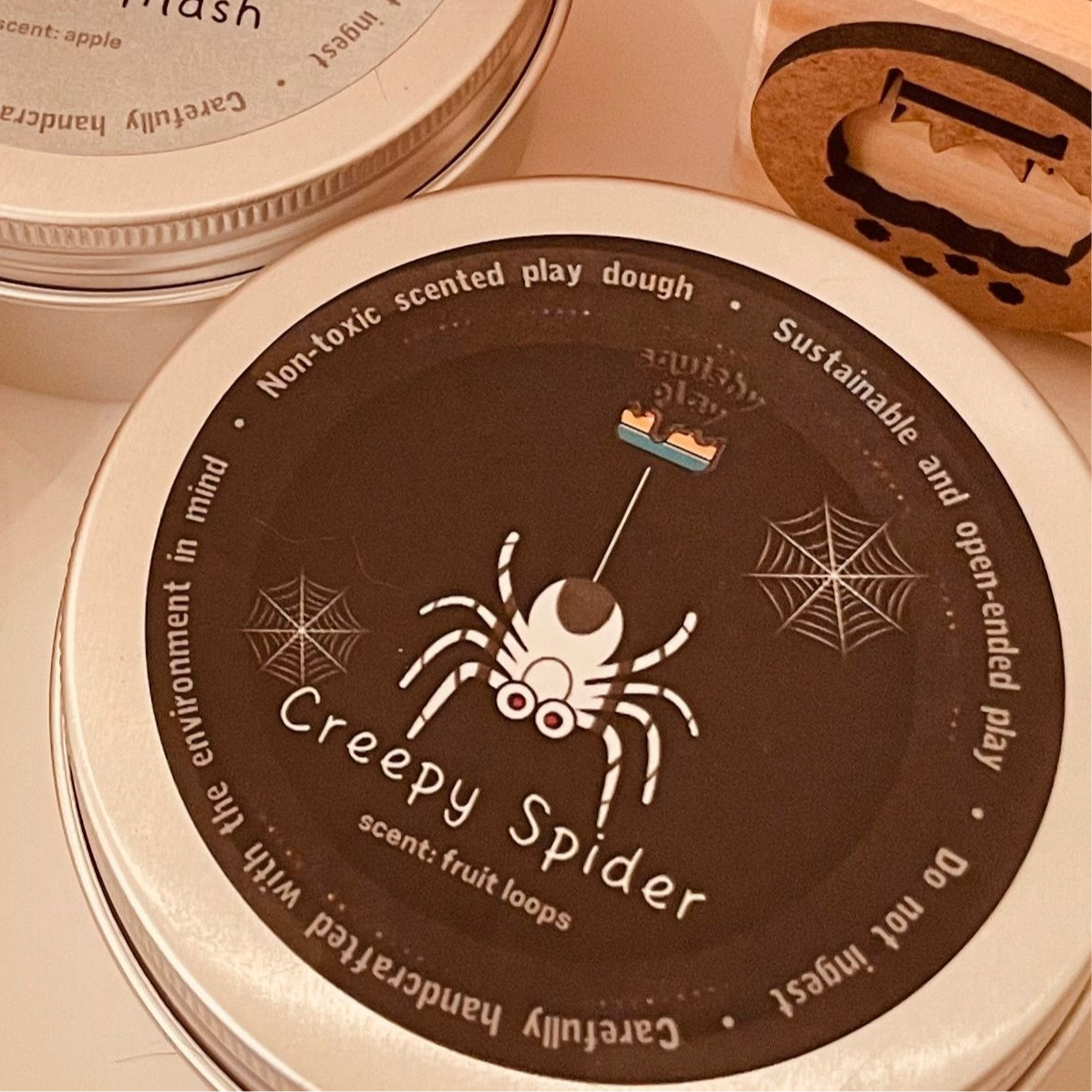 Mini Spooky Spider Play Dough Kit