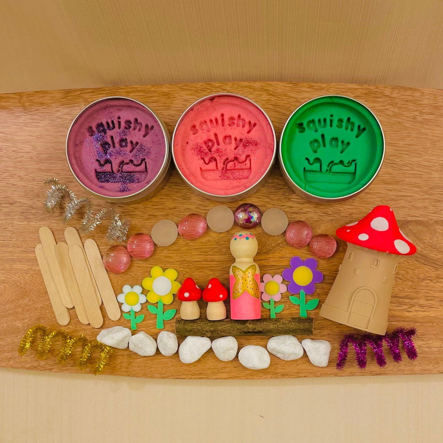 Fairy Garden Play Dough Kit