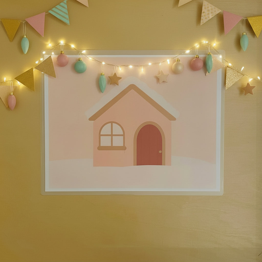 🎄 Deck the Dough – Holiday Play Dough Kit