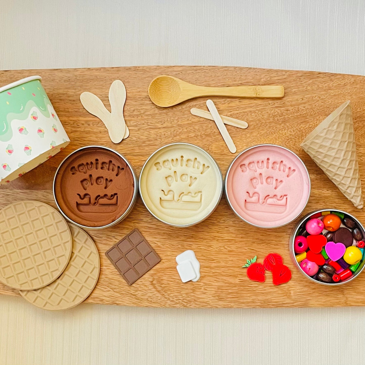 Ice-cream Shop Play Dough Kit