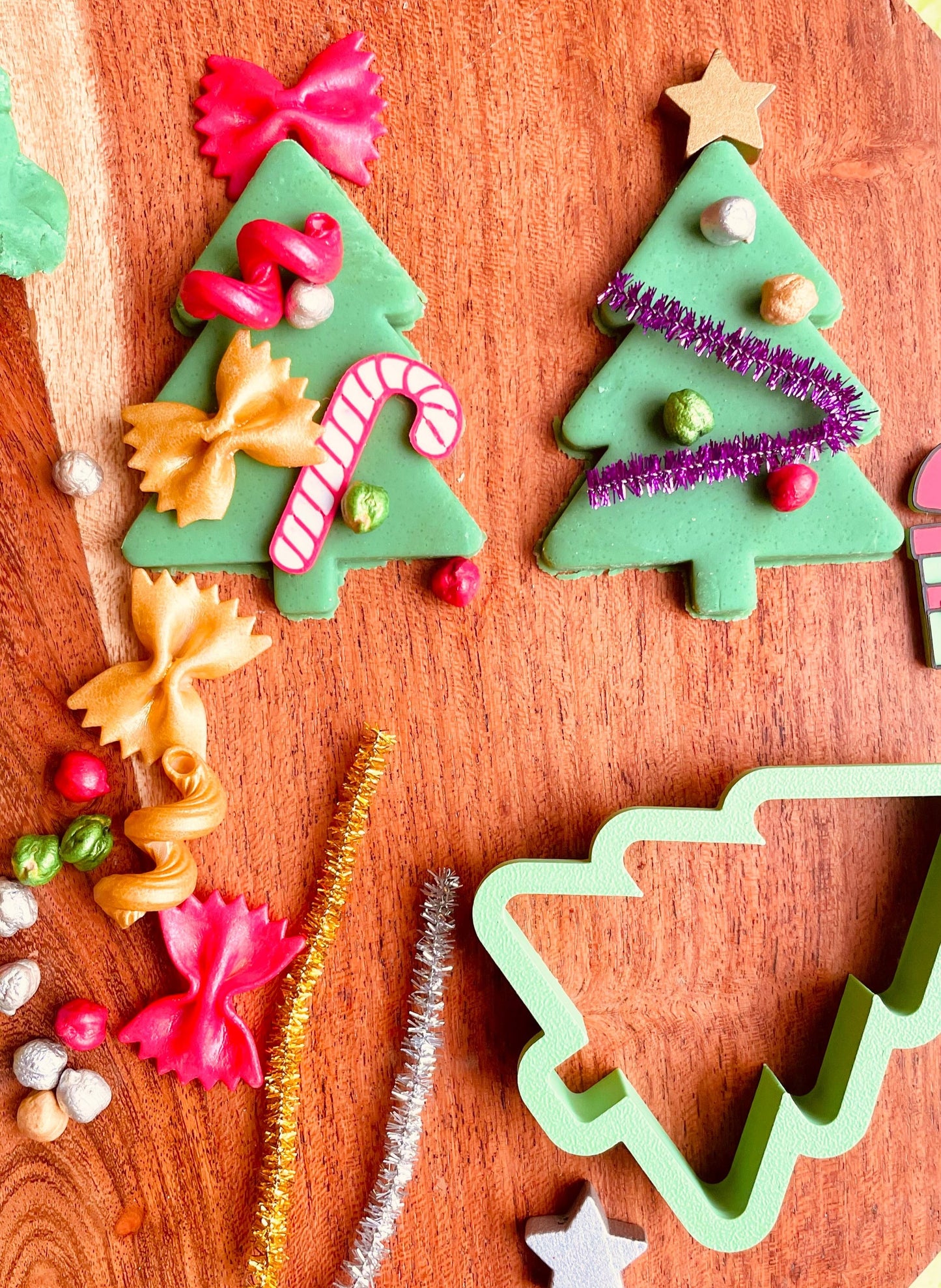 Christmas Tree Play Dough Kit