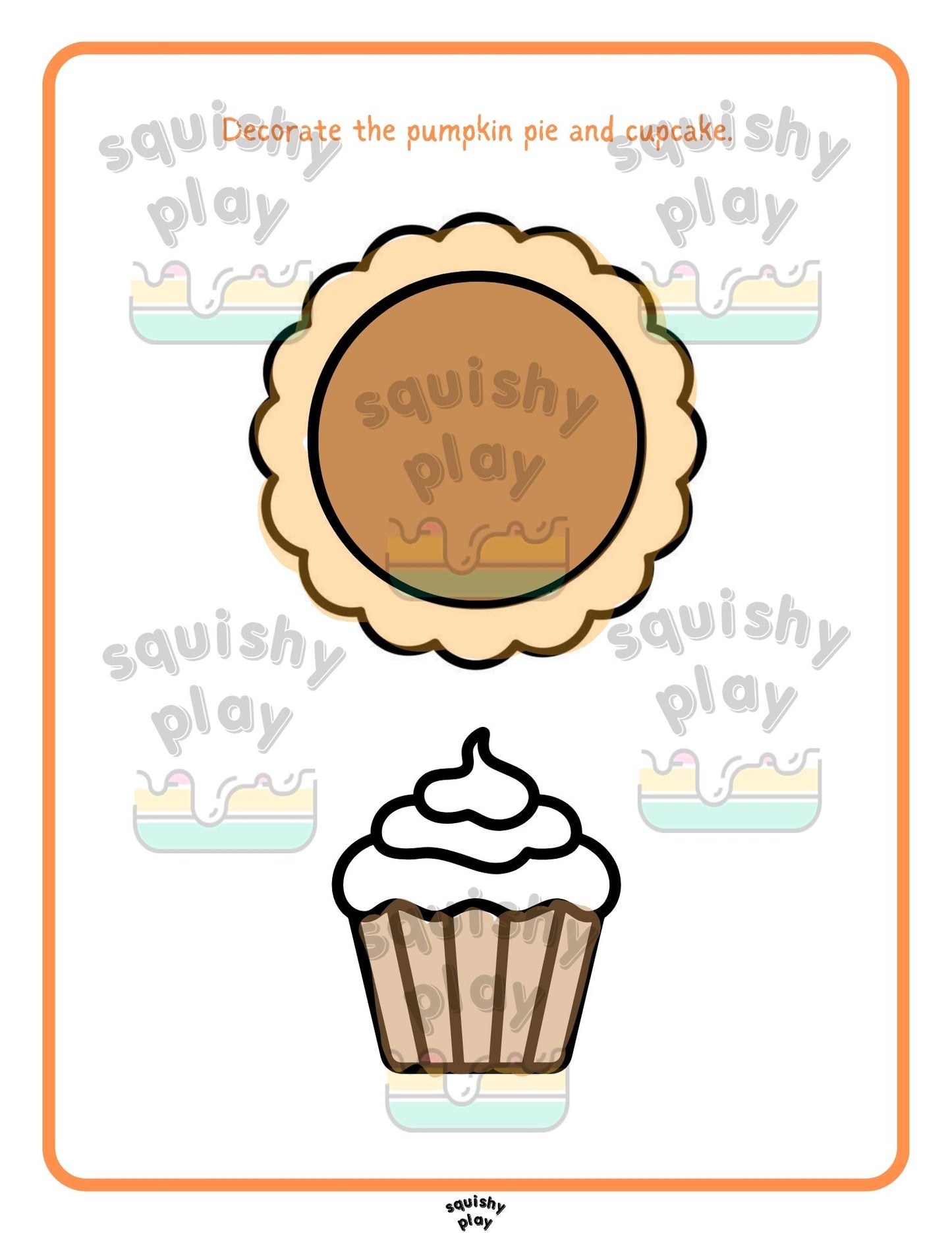 Halloween Play Dough Mats (Digital Download)