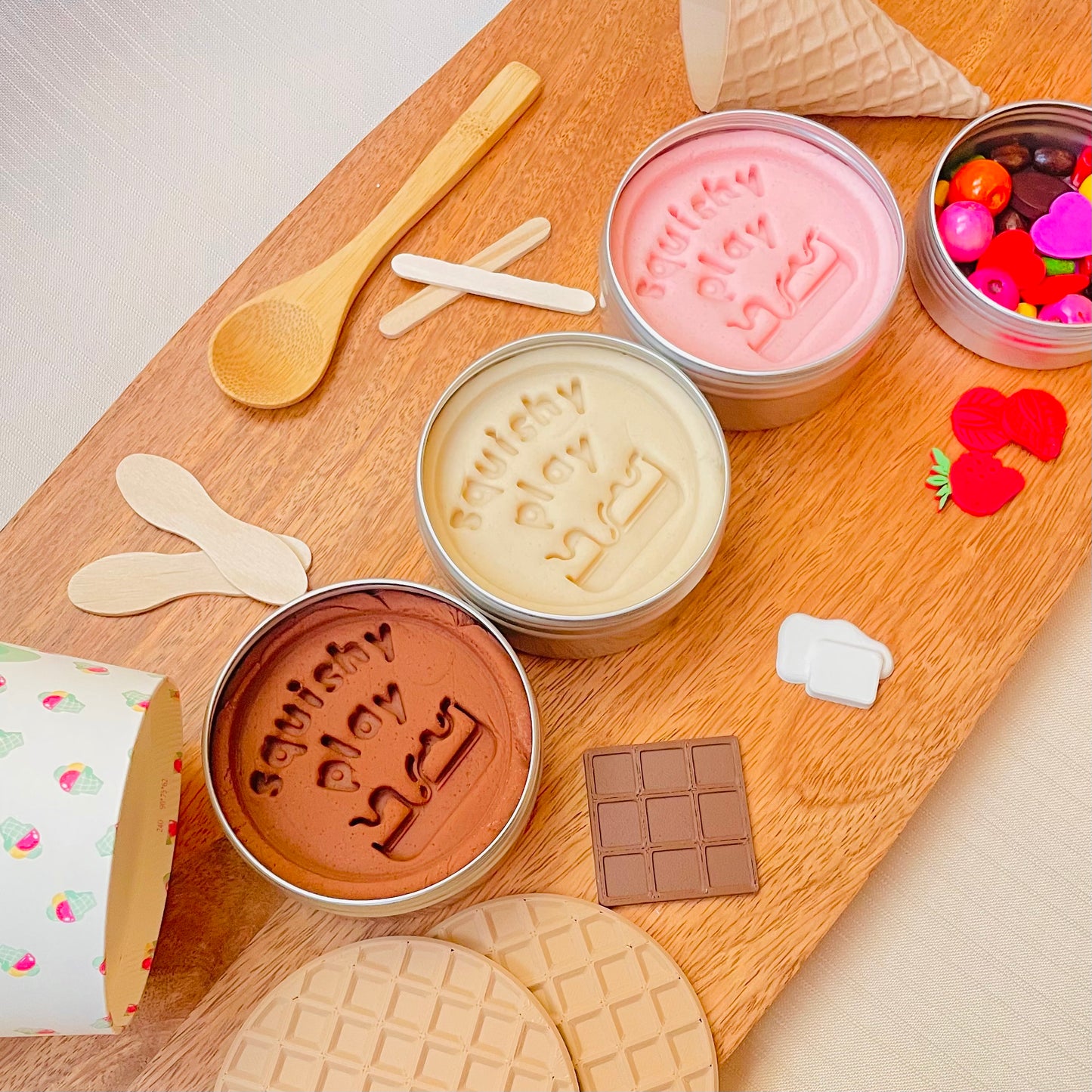 Ice-cream Shop Play Dough Kit