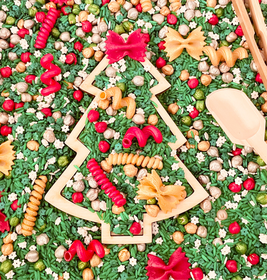 Wooden Tray: Christmas Tree