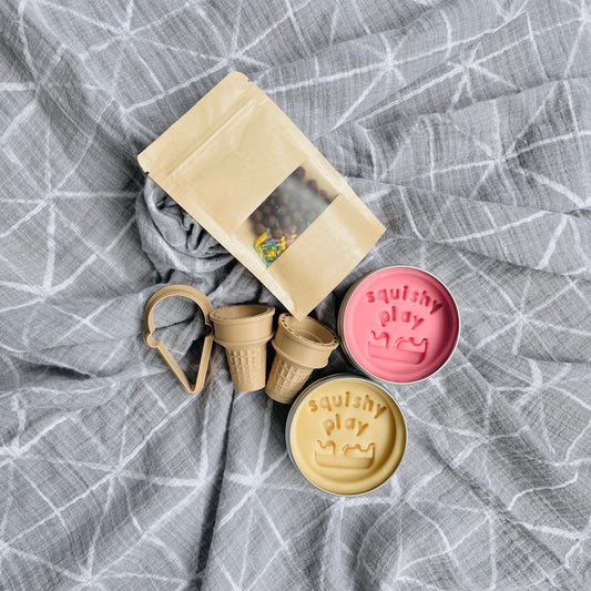 Mini Play Dough Kit: Ice Cream