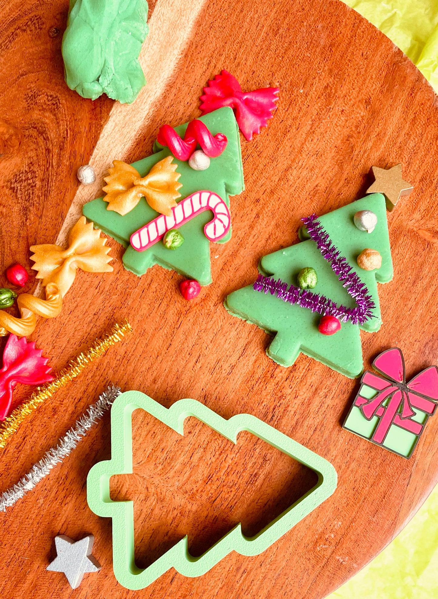 Christmas Tree Play Dough Kit