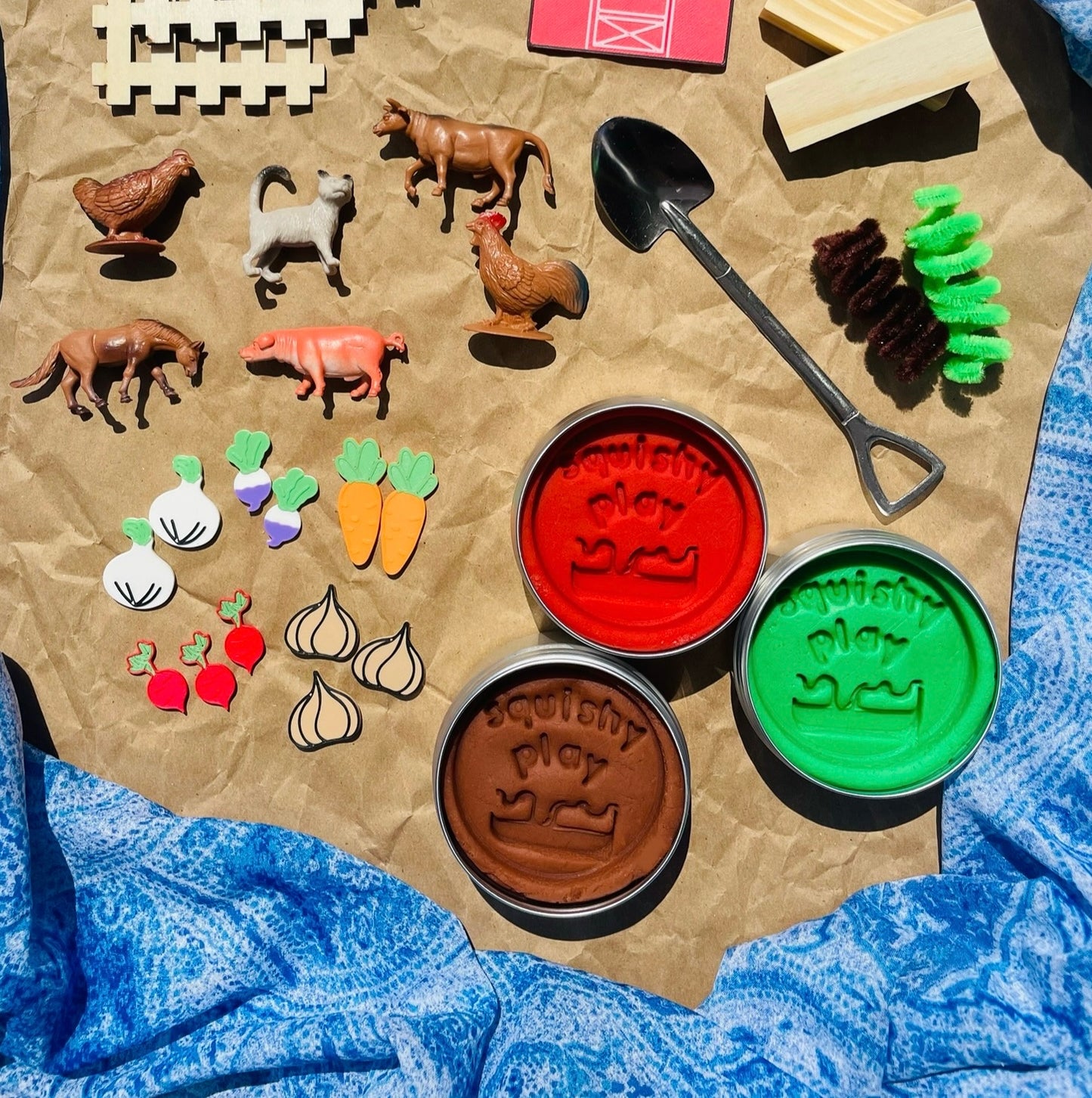 Farmyard Fun Play Dough Kit