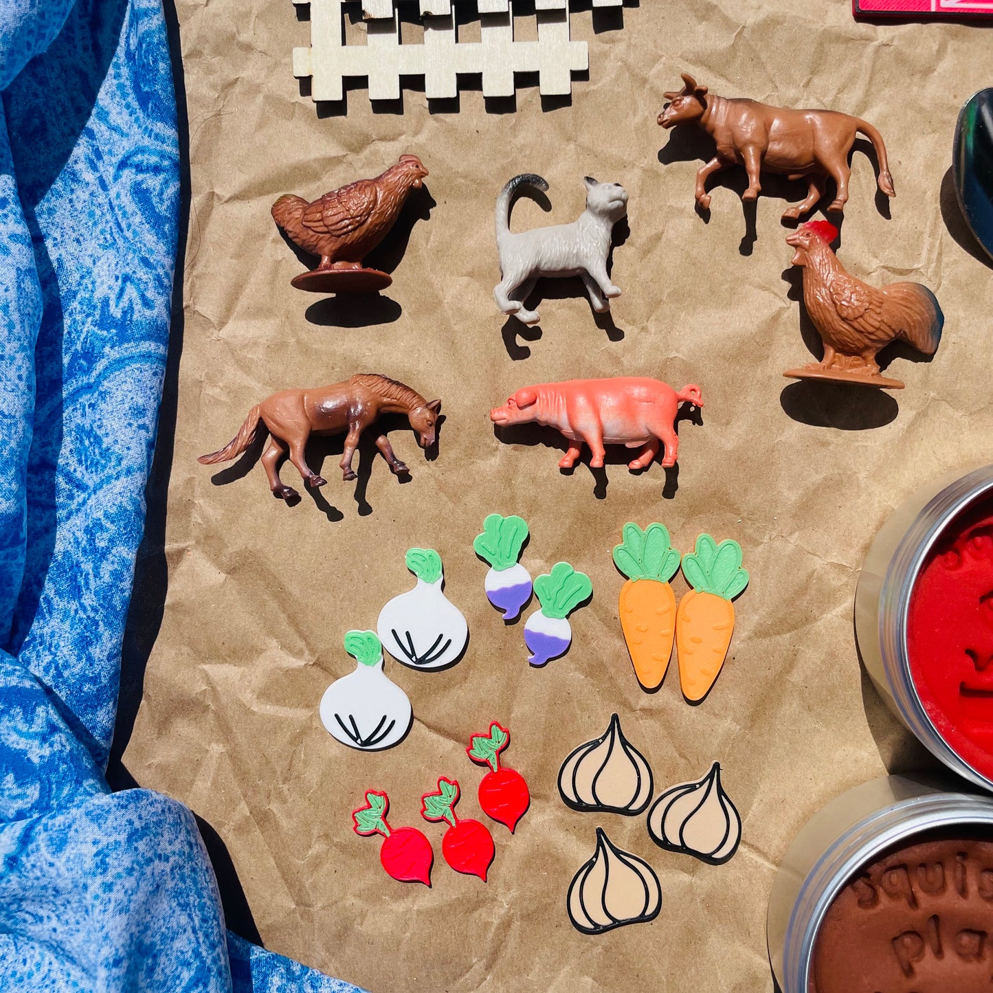 Farmyard Fun Play Dough Kit