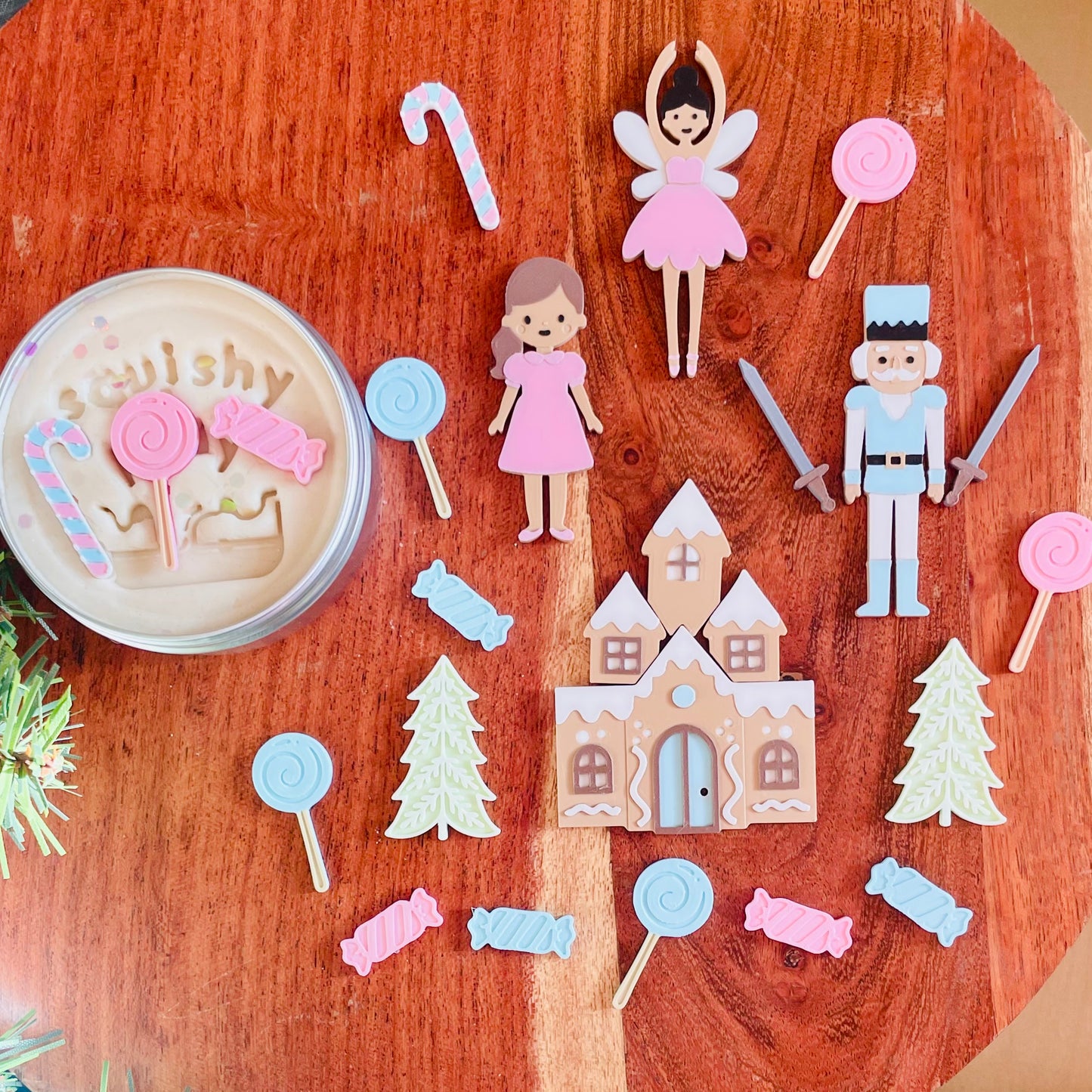 ❄️ Sugarplum Wishes – Nutcracker Play Dough Kit