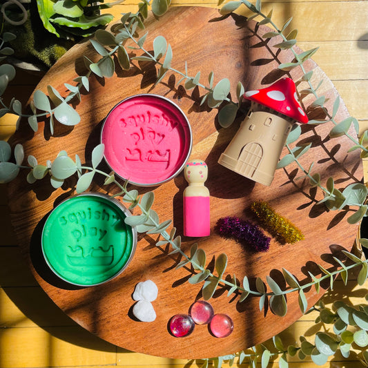 Mini Play Dough Kit: Fairy Garden