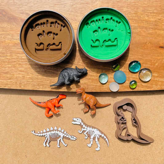 Mini Play Dough Kit: Dino-mates